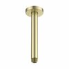 Kibi Circular 8 Ceiling Mounted Shower Arm - Brushed Gold SA0801BG